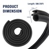 20Ft Car Door Weather Stripping Door Seal Strip,U-Shaped Rubber Edge
