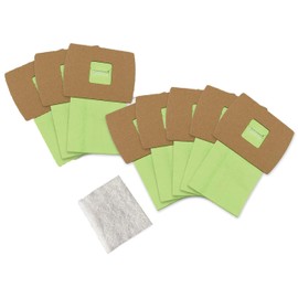 LEFITPA Replacement 8-Pack PKBB12DW Type B Vacuum Bags With 1 Filter for Oreck BB280 BB280D BB-280 BB180 MCV-160 BB850 BB870 BB880 BB900 BB1000 BB1100 BB1200 BB1200DB BB880AW MV160 CC160 XLPRO5