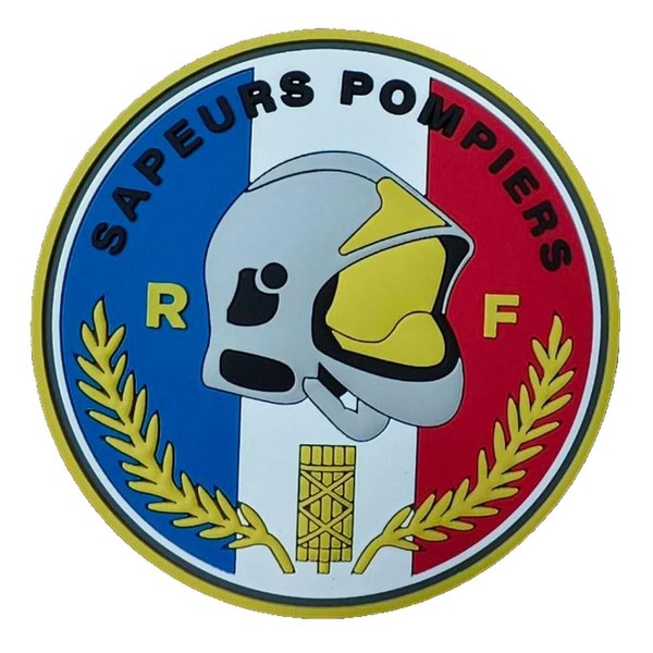 TS Tactical Store Sapeurs Fire France Patch 3D PVC Scratch