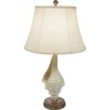BLACK FOREST DECOR White Conch Shell Table Lamp – Coastal