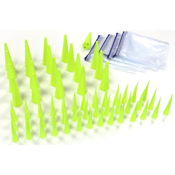 64 Pieces Universal Rubber Plugs and Caps for Hydraulic Oil