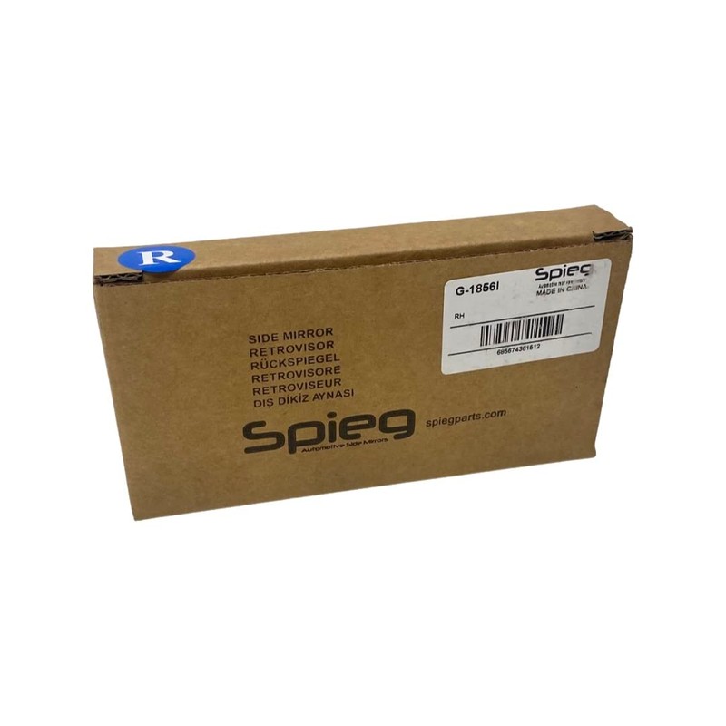 Spieg Passenger Side Mirror Lower Glass Replacement for Dodge Freightliner