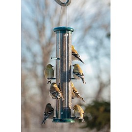 Audubon NATUBE9 15 Audubon 8 Port Thistle Tube Finch Birdfeeder