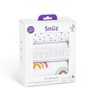 Snuz 3 Piece Crib Bedding Set – Rainbow, 3 Count