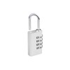 SISAV 4-Digit Aluminum Combination Padlock for Gym,School Lockers,Toolbox,Fence Gate,and Employee