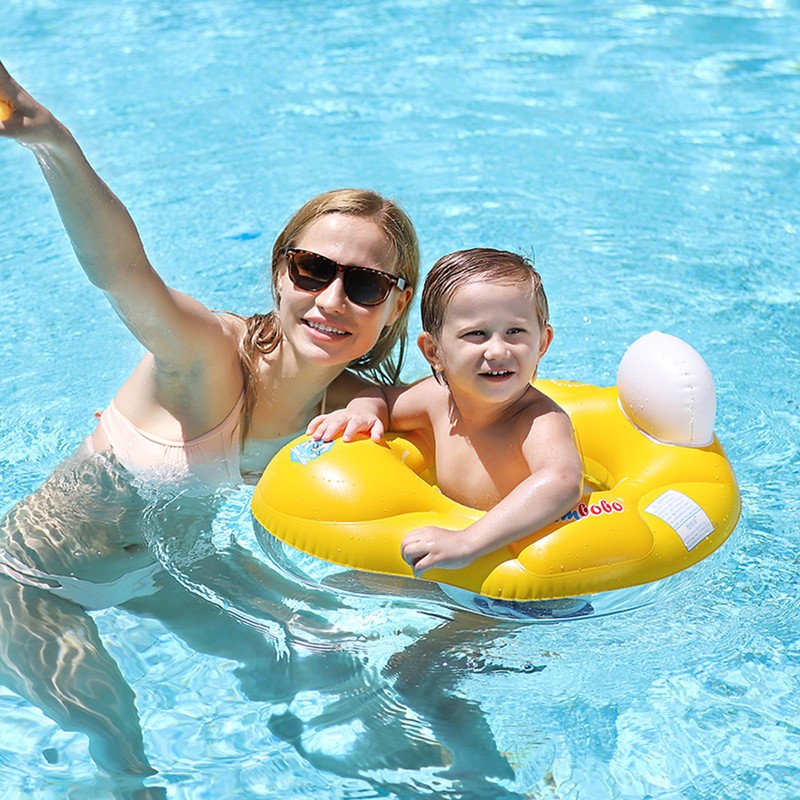 Swimbobo Cute Baby Pool Float Inflatable Baby Swim Float Baby