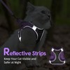 Dooradar Cat Harness and Leash Set, Escape Proof Lightweight Kitten