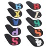 PU Golf Club Head Cover Golf Iron Club Head Covers