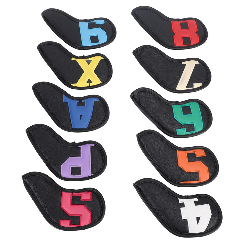 PU Golf Club Head Cover Golf Iron Club Head Covers