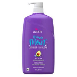 Aussie Conditioner Miracle Moist 26.2 Ounce Pump (778ml) (3 Pack)