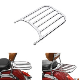 TCMT Backrest Sissy Bar Luggage Rack Fit For Indian Chieftain 2014-2024 21 22 Chrome