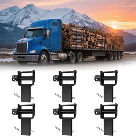 Garvee Trailer Stake Pocket Winch, Utility Capacity 16200 LBS Stake Pocket Winch with 4 Cotter Pin Holes for Flatbeds, Trailers, Trucks