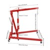 2 Ton Folding Engine Hoist,Cherry Picker Shop Crane Hoist Lift
