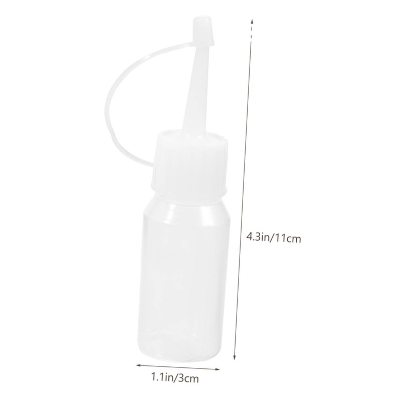 COLLBATH Root Comb Applicator Bottle for Hair Oil Pointed Mouth