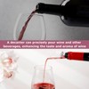 ZFRITP 2 Stück Weinausgießer,Dekanter Aufsatz,Wein Ausgießer,Belüfter,Hochwertige Weinausgießer Mit Belüftung, Aufsatz