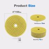 Wet Diamond Polishing Pads,HIGHDRIL 12pcs 100MM #30,for Granite Marble Sanding