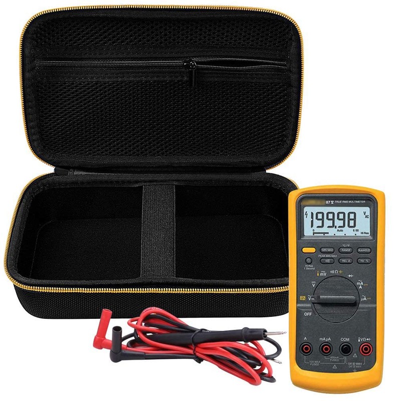 Comecase Hard Carrying Case for Fluke 87-V/ 88V/ 15B+/ 17B+