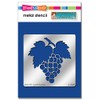 Stampendous Dreamweaver Stencil, Grape Cluster
