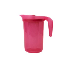 Tupperware Aloha Picnic Jug 2.0 L Pastel Red with Lid Water Juice Jug