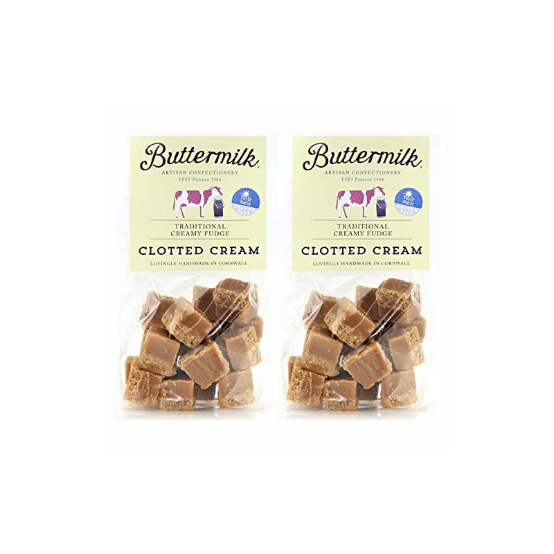 Buttermilk Clotted Cream Fudge 175g - Pack of 2