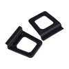 Ypzxola Window Screen Lift Tabs - Hollow, Universal, Black Plastic
