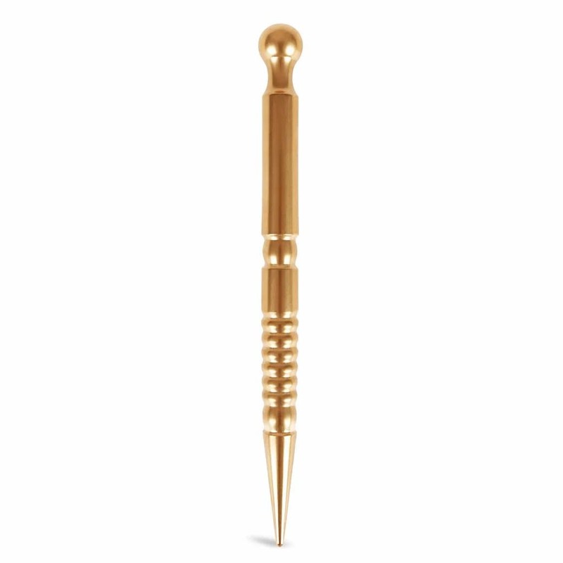 Copper Nose Wand,Massage Wand Pure Dual Tip Stress Relief Tool