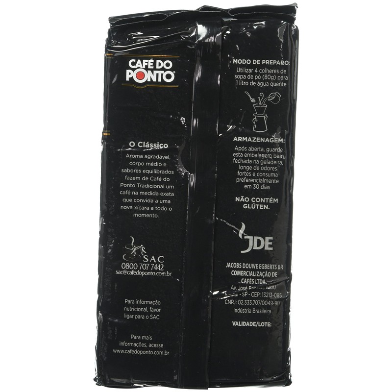 Cafe Do Ponto Coffee - Tradicional- 17.6 , One Pack