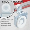 Yaocom 8 Pack 4 Set Sliding Closet Door Roller Kit