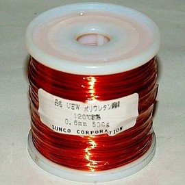 Polyurethane Copper Wire 0.6mm 17.6 oz (500 g) Spool UEW0.6G500R