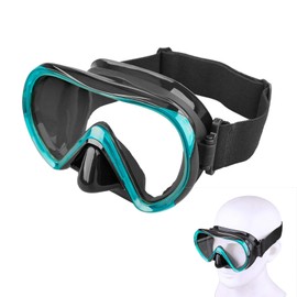 Swimming goggles for adults, men, women, elastic headbands, snorkel mask, diving goggles adults with anti-fog and UV protection, comfort seal and adjustable strap, swimming mask swimming goggles