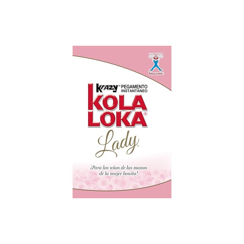Kola Loka Lady - Pegamento Instantáneo para Uñas con Aplicador