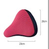 Bicycle Seat Covers, Breathable, Thick Fabric Padded Seat Cushion, Suitable