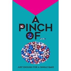 A Pinch Of …Twinkle Pearls - Red, White, Blue & Silver - Mini Pouch - 30g. Part of our Great British Range, a beautiful sparkly mix of sugar pearls, Just enough for a single bake (Twinkle RWB)