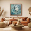 Wavy Lady Wall Art