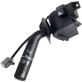 Sianxaido 5L3Z13K359AAA Black 12V 3A 2-Way ON-OFF Touch Controlled Normally Open Plug In Flush Mount Turn Signal Switch Compatible with F-150 2005-2008 & Mark LT 2006-2008