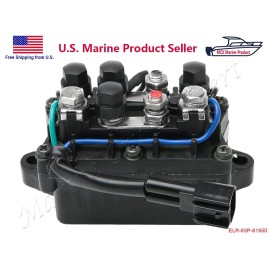 STX Tilt Trim Relay Solenoid Yamaha F25 F30 F40 F50 F60 F75 F90 F115 F150 F225 F250
