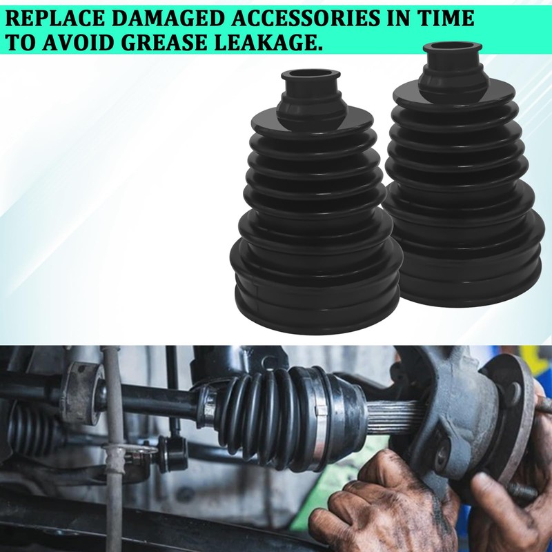 2PCS CV Axle Boot Repair Kit with Expander Tool, 4