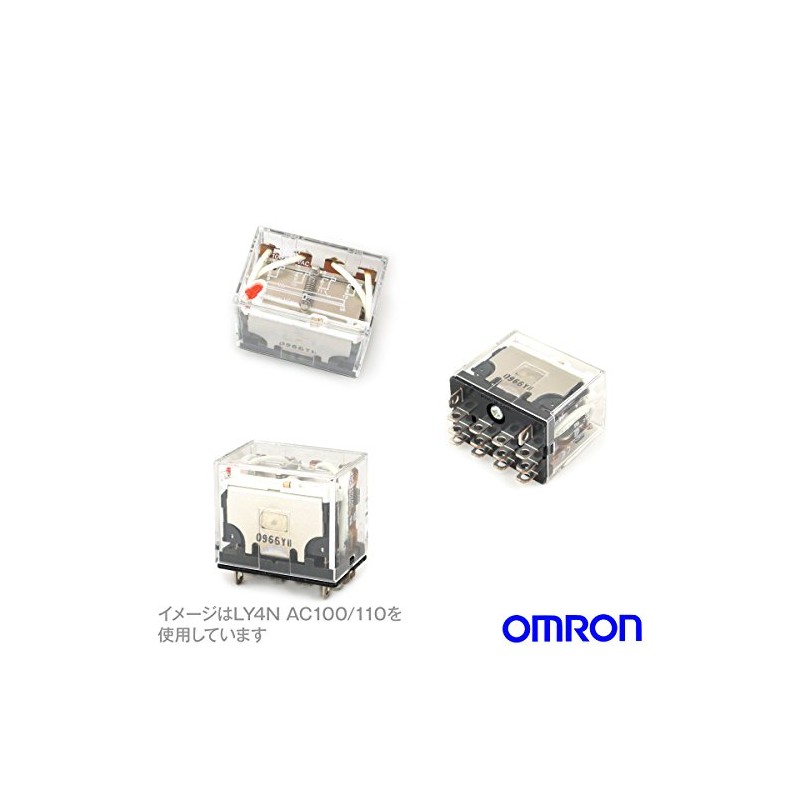 OMRON LY4N AC100/110 Bi-Power Relay Small Universal Relay with Power