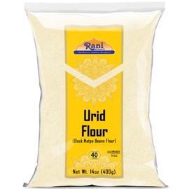 Rani Urid/Urad Flour (Black Matpe Beans Flour) 14oz (400g) ~ All Natural | Vegan | Gluten Friendly | NON-GMO | Kosher | Indian Origin