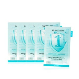 넘버즈인 No. 1 Hyaluronic Pantothenic Acid Clear Soothing Gauze Pack 5 sheets -/R / 1번 히알루로닉 판토텐산 클리어 수딩 거즈팩 5매입 -/R
