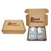 Royal Designs USU-4100-GR-2 USB Wall Mount 300 Joules Surge Protector