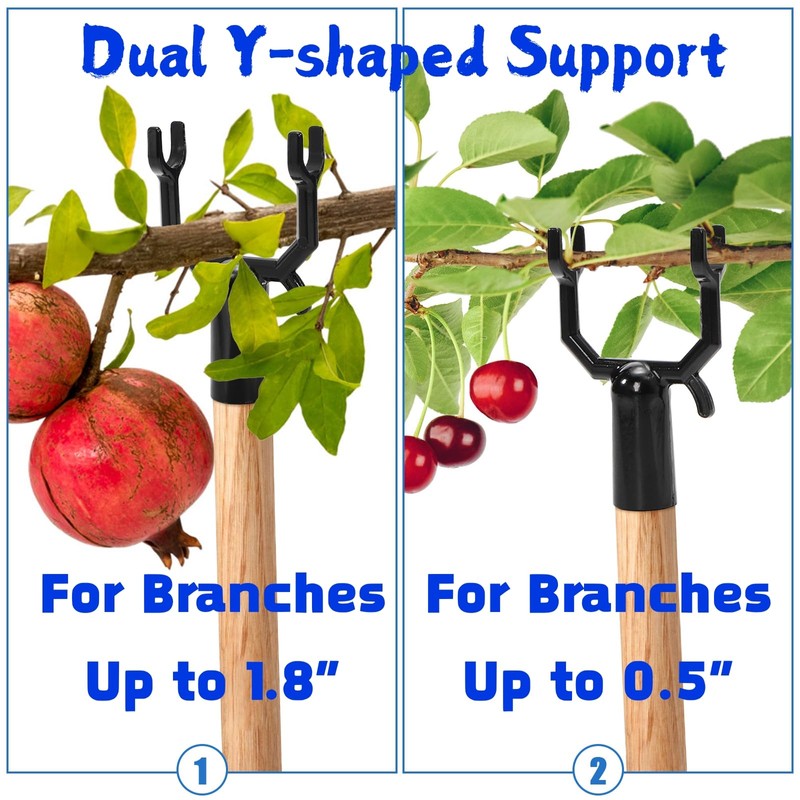 Coloch 20 Pack Metal Tree Branch Support, Y-Shape Tree Crutch