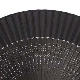 TOuWA Men's Ladies' Fan, Silk, Bamboo Ribs, Japanese Pattern, Lightweight, Japanese Souvenirs, Festivals, Fireworks Displays, New Year's Parties, Recitals, Yukata, Kimono, Japanese Accessories, Kabuki