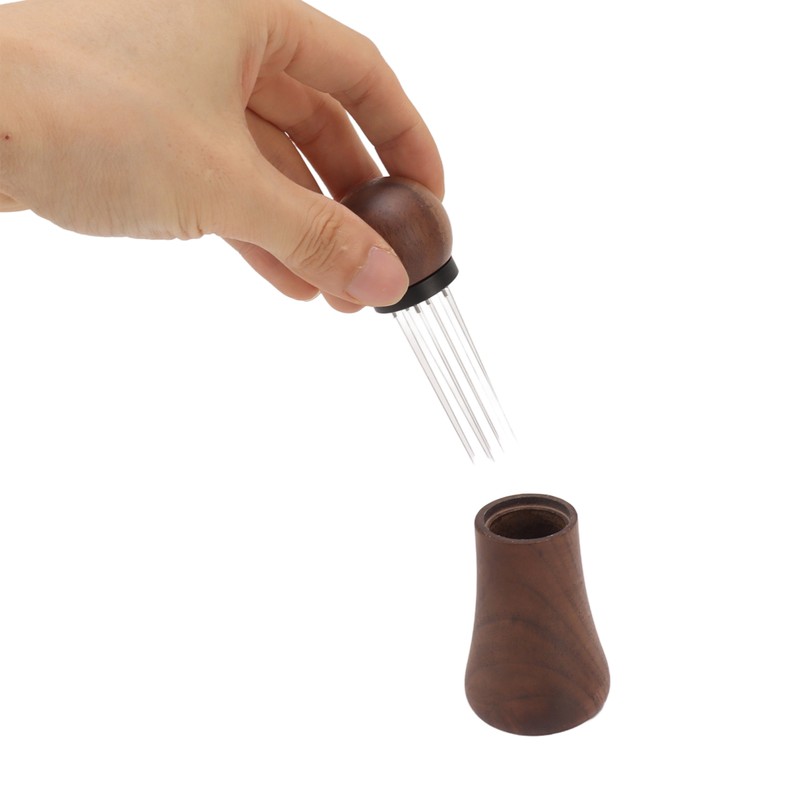 Coffee Stirring Tamper 10 Needles Stainless Steel Coffee Hand Distribution