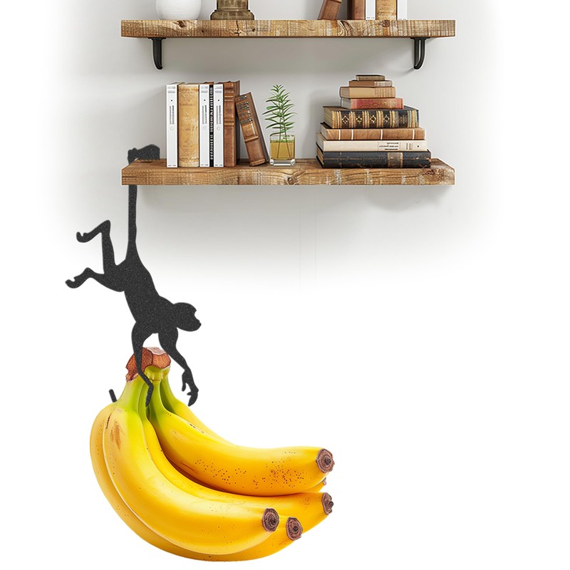 Banana Hanger for Cabinet - Cartoon Banana Hook Under Cabinet