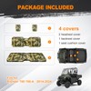 BORDAN Waterproof Seat Covers for UTV Pioneer 700, Heavy Duty