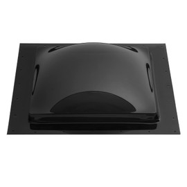 ToughGrade 14" x 14" RV/Camper Dome Skylights | Acrylic Replacement Skylights | RV Skylight for Camper Trailer, Motorhome, 5th Wheel (Smoke)