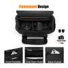 Cwatcun Camera Sling Bag, Waterproof Multifunction Photography Camera Crossbody Bag