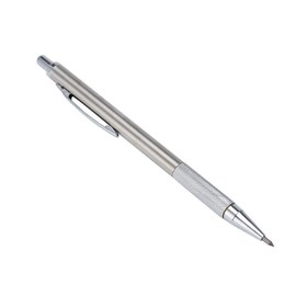 Jectse Glass Scriber Pen,Retractable Cutting Lettering Pen,Engraver Glass Cutting Tool,with Tungsten Steel Tip,For Cutting Glass And Ceramic Plate Or Engraving (Silver)