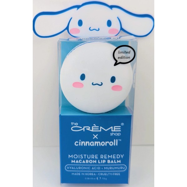 The Creme Shop x Cinnamoroll Moisture Remedy Macaron Lip Balm
